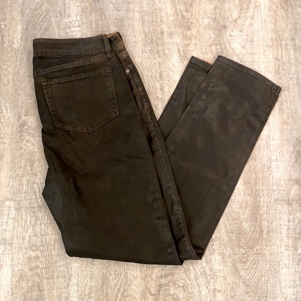 NYDJ BLACK/SHIMMER Straight Jean